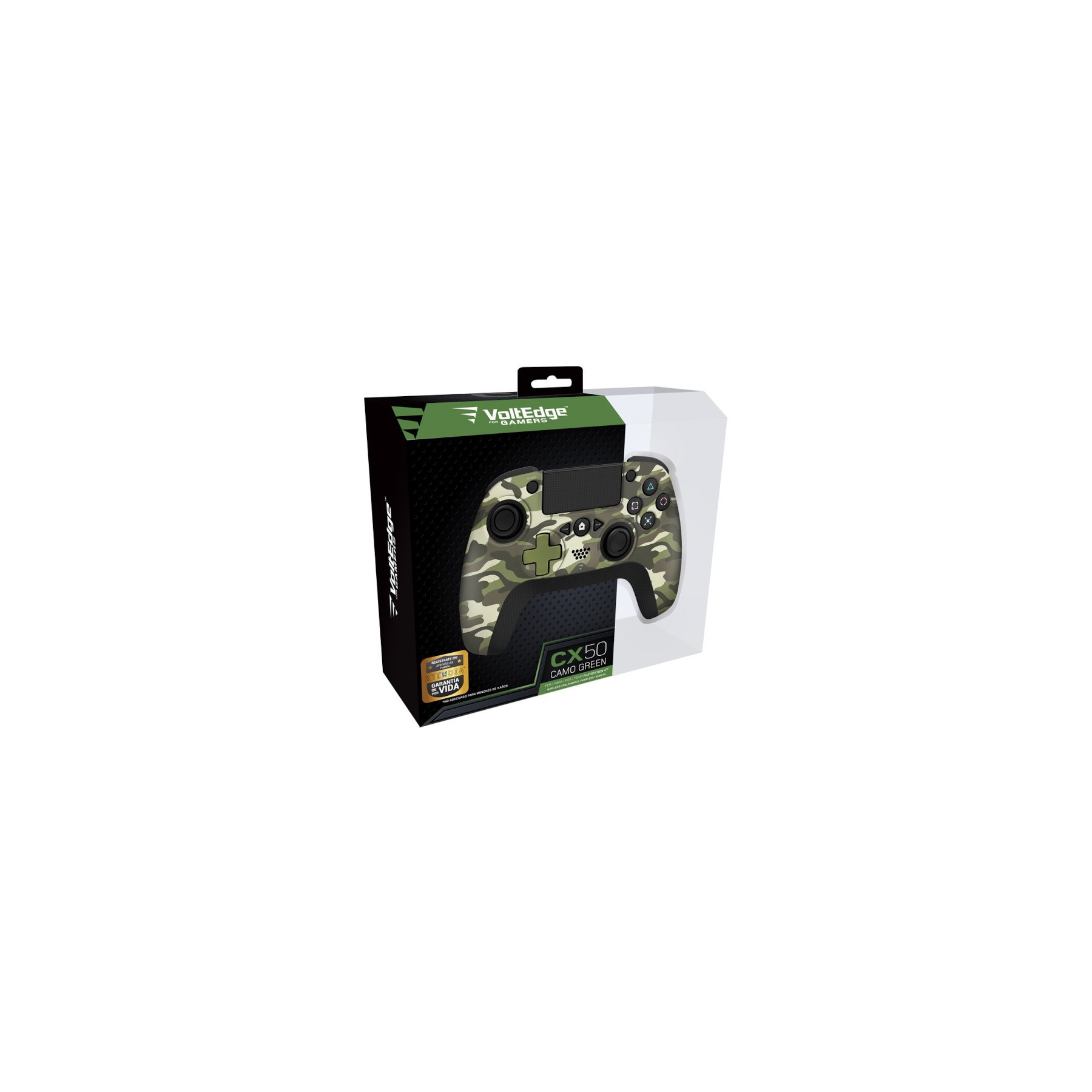 VOLTEDGE WIRELESS CONTROLLER CX50 CAMO GREEN (VERDE MILITAR)