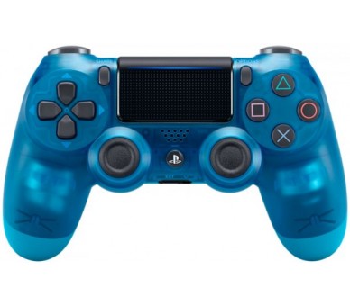 DUAL SHOCK 4 WIRELESS TRANSPARENTE BLUE CRYSTAL (AZUL)
