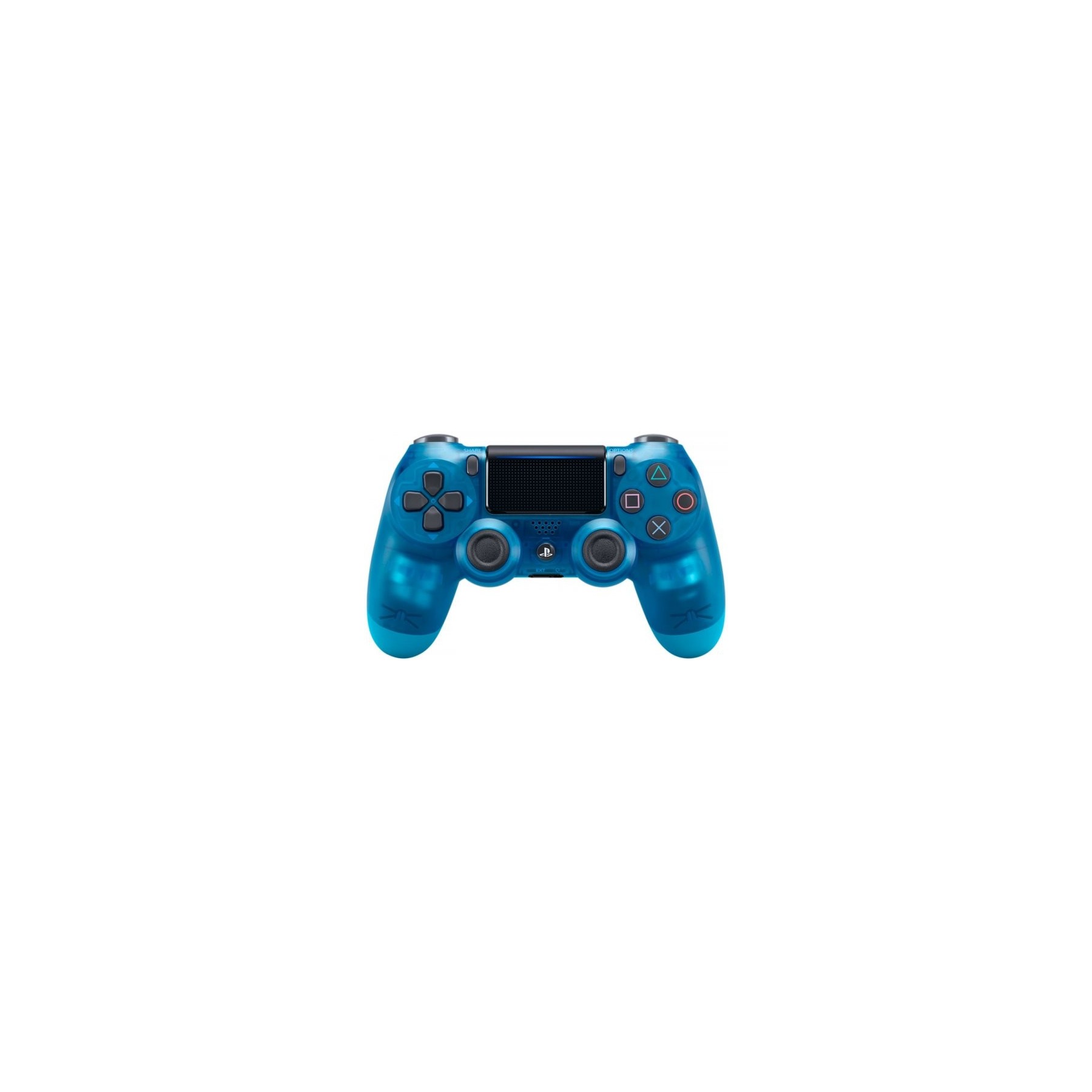 DUAL SHOCK 4 WIRELESS TRANSPARENTE BLUE CRYSTAL (AZUL)