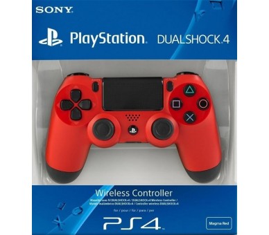 DUAL SHOCK 4 WIRELESS MAGMA RED (ROJO)