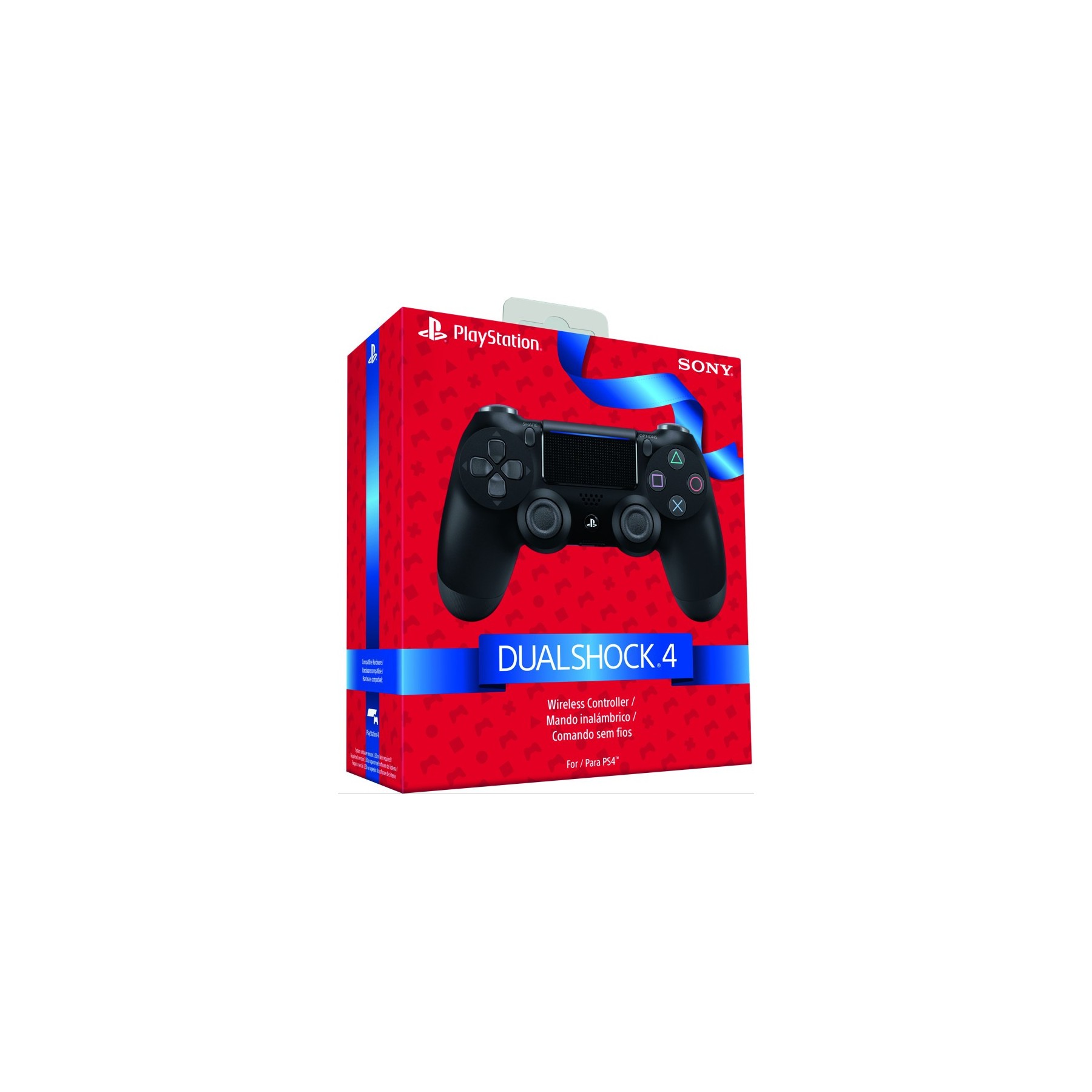 DUAL SHOCK 4 WIRELESS JET BLACK (NEGRO) GW VERSION 2