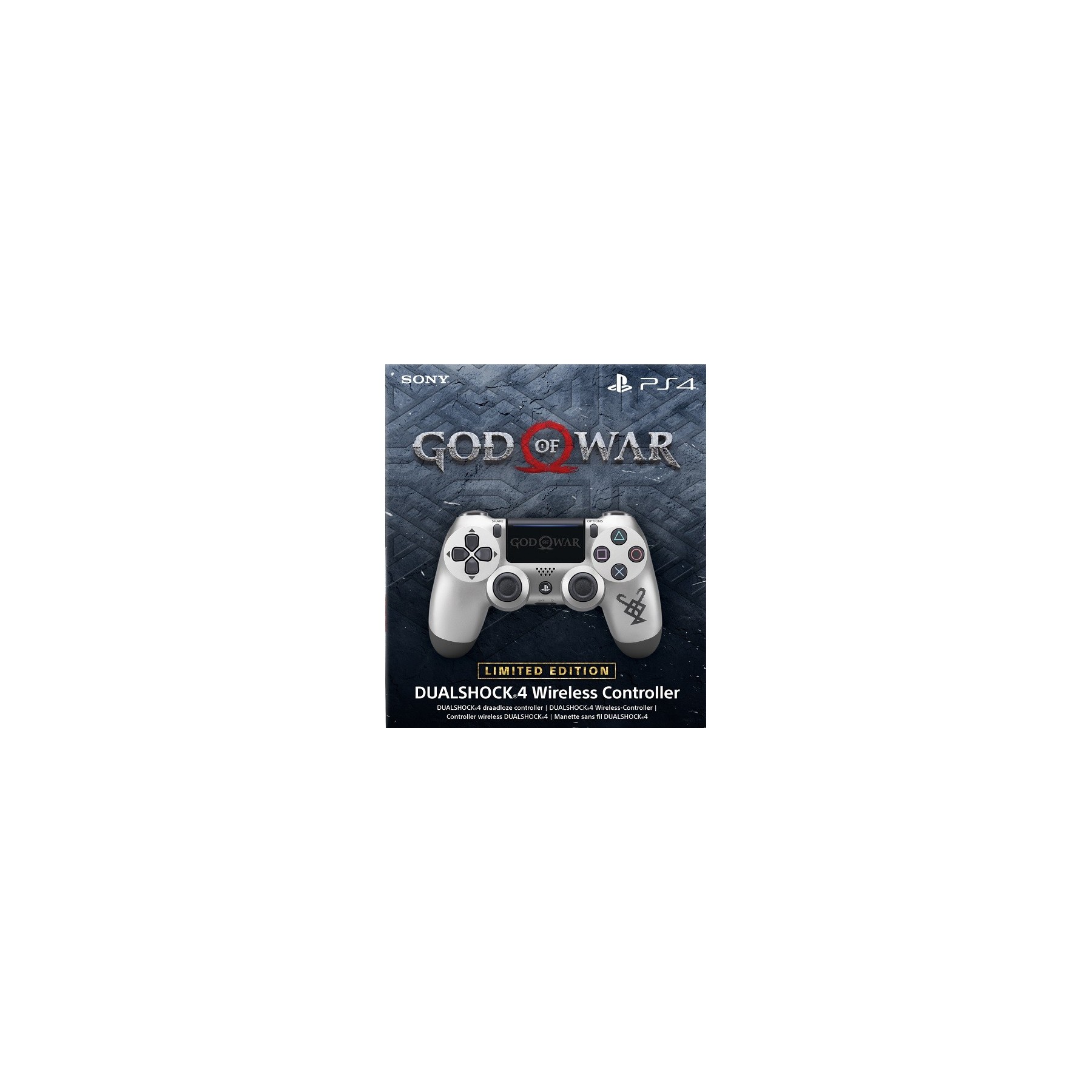 DUAL SHOCK 4 WIRELESS GOD OF WAR (LTD. EDT.)