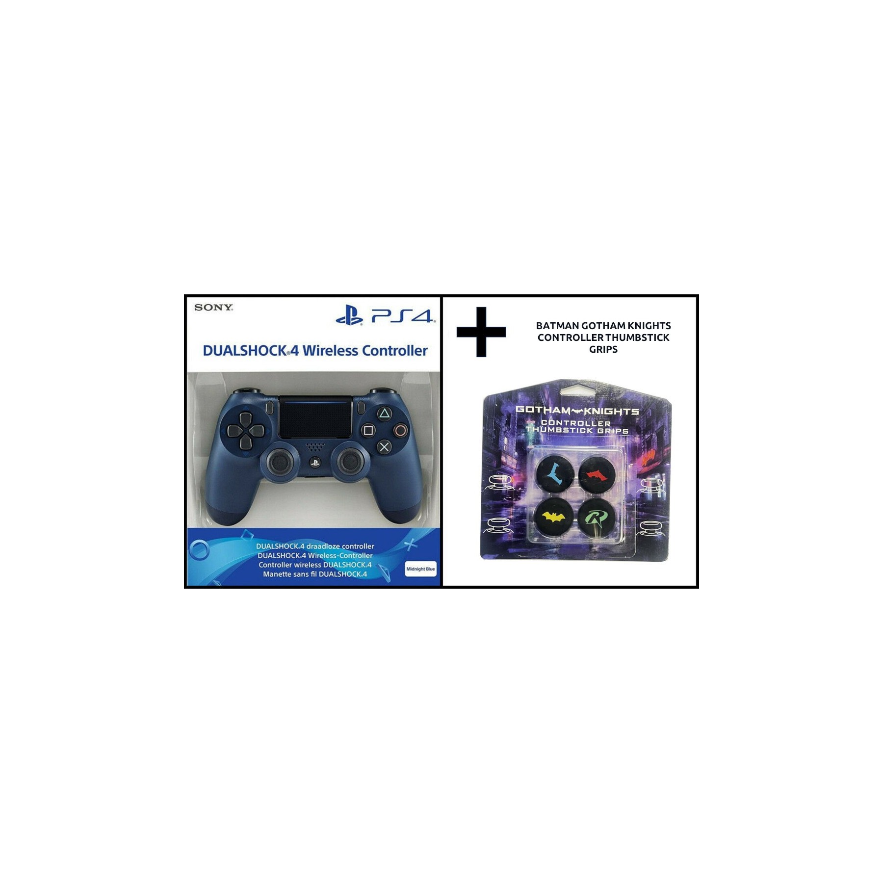 DUAL SHOCK 4 WIRELESS CONTROLLER MIDNIGHT BLUE (IMP)