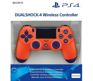 DUAL SHOCK 4 WIRELESS SUNSET ORANGE VERSION 2