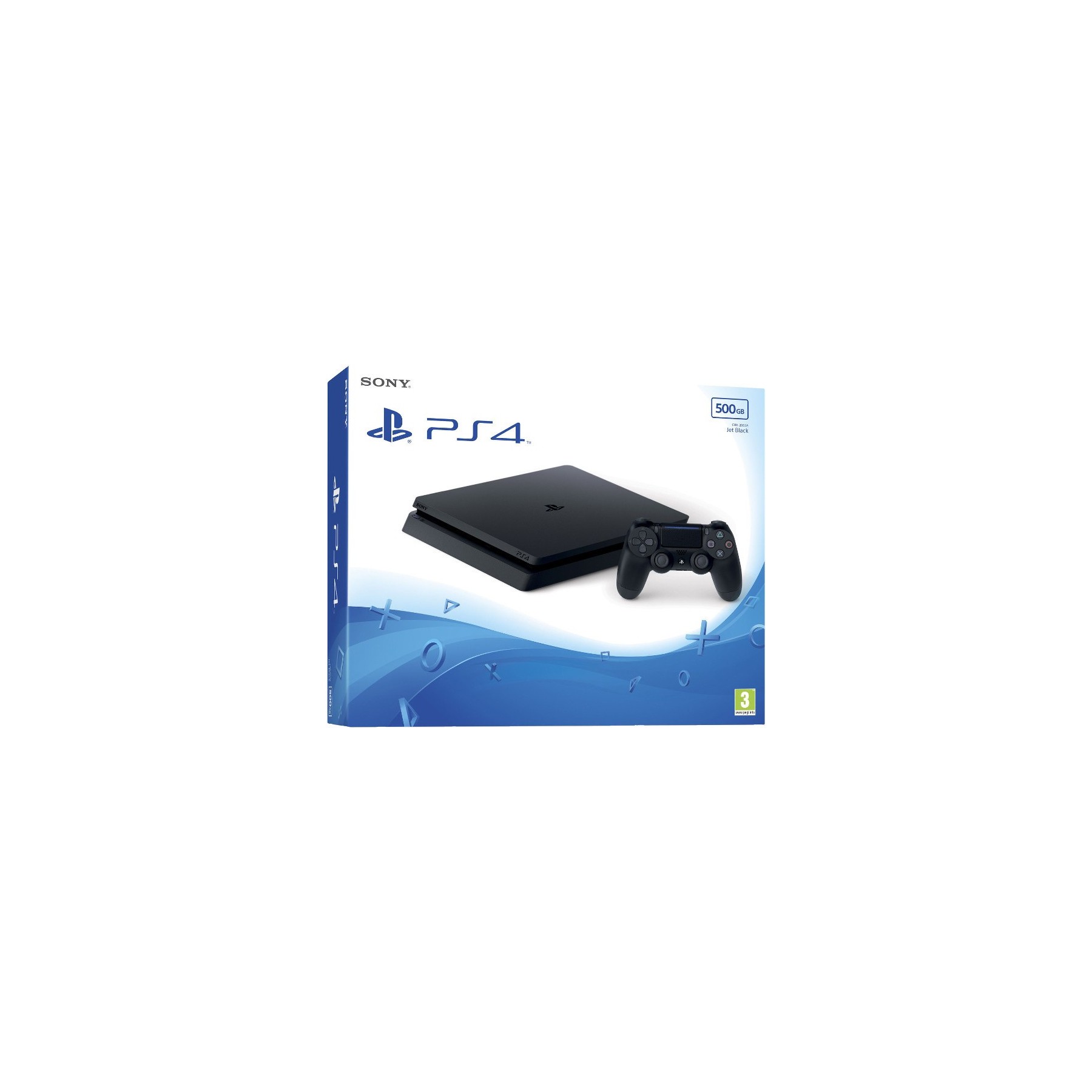 500 GB SLIM BLACK (NEGRO)