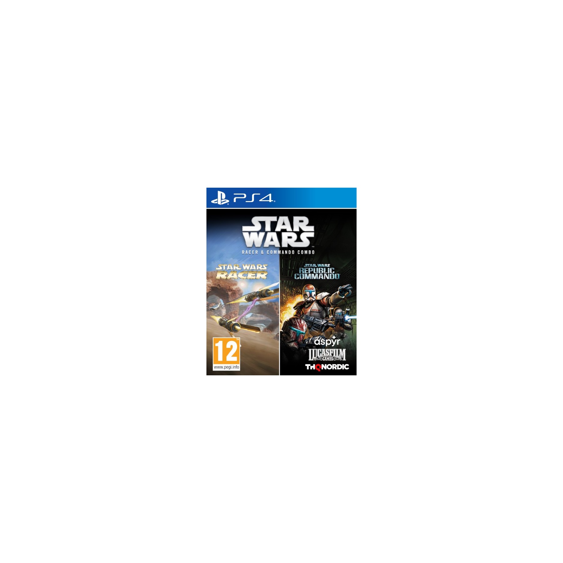 STAR WARS RACER & COMMANDO COMBO (STAR WARS RACER + STAR WARS REPUBLIC COMMANDO)