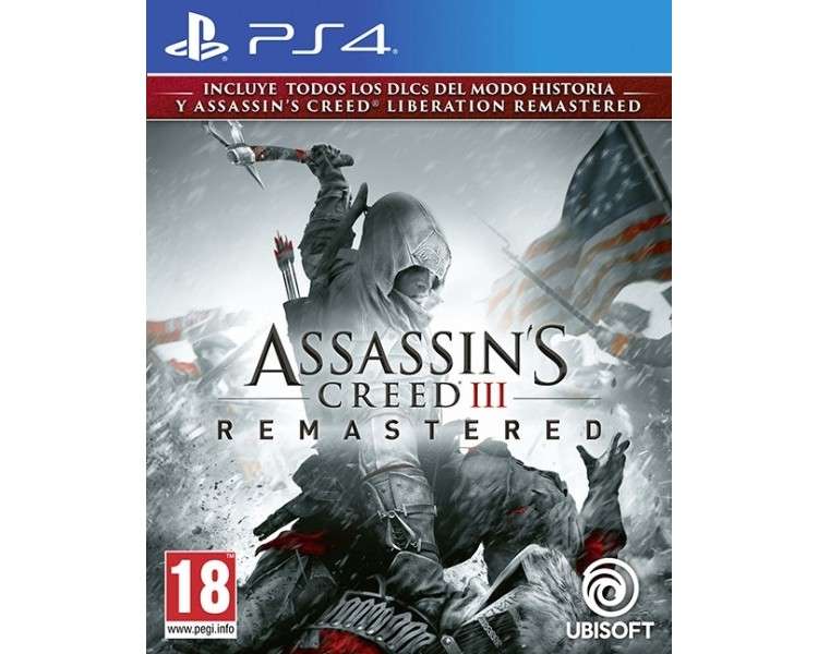 ASSASSIN'S CREED III REMASTERED (INCLUYE ASSASSIN'S CREED LIBERATION)