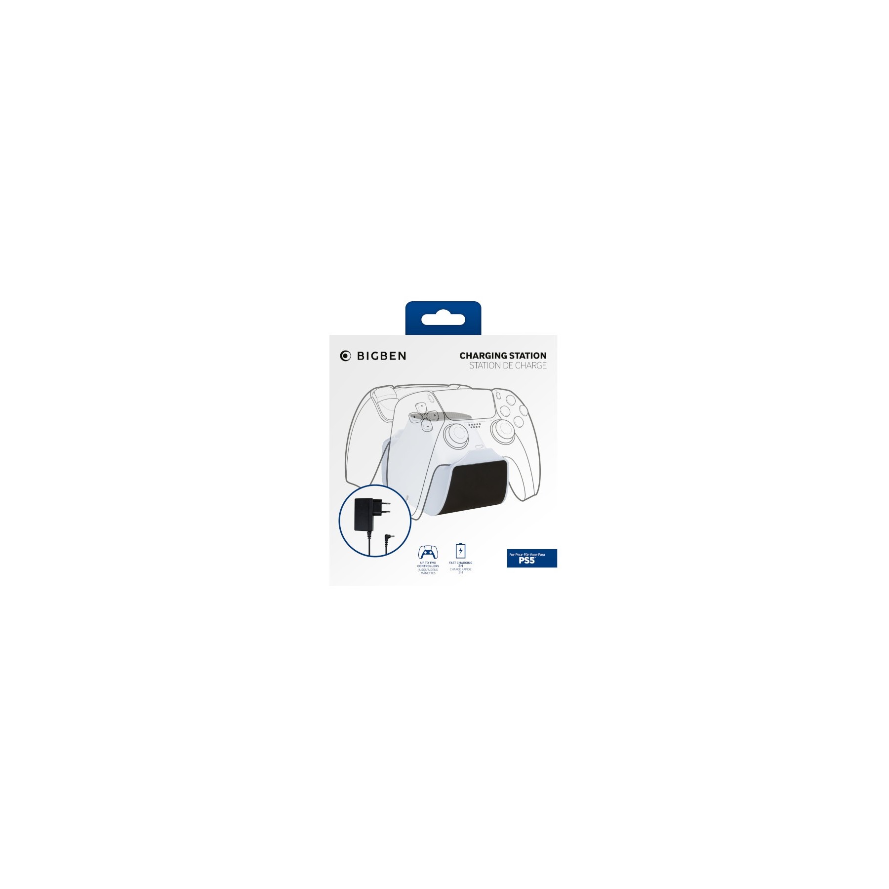 BIGBEN CHARGING STATION PARA 2 MANDOS DUALSENSE