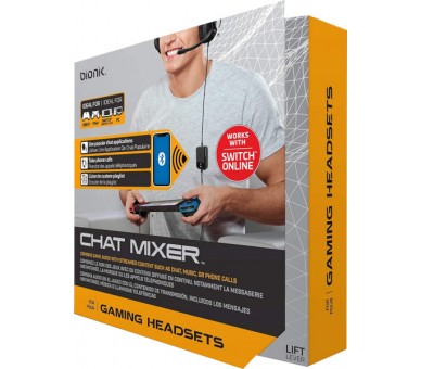 BIONIK CHAT MIXER GAMING HEADSET (PS4/XBX/XBO/NSW/LITE)