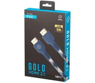 FR-TEC GOLD HDMI 2.1 CABLE 1.5 M.