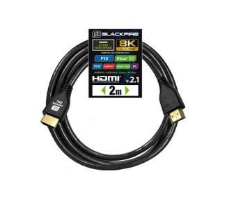 BLACKFIRE CABLE HDMI 2.1  8K ULTRA HIGH SPEED (PS4/XBOX/XBOX SERIES/SWITCH/PC)