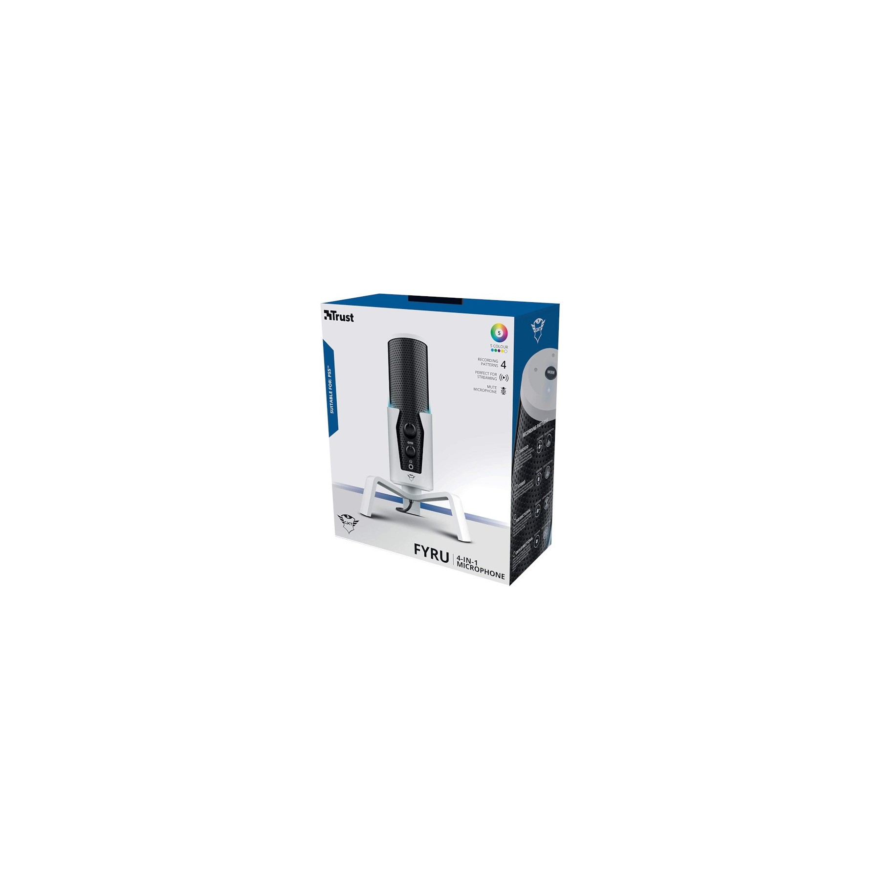 TRUST FYRU 4IN1 STREAMING MICROPHONE GXT258W (PS4/PC)