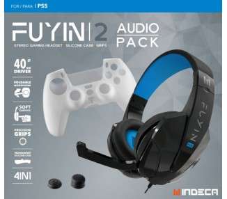 INDECA FUYIN 2 AUDIO PACK (GAMING HEADSET/SILICONE CASE/GIPS)