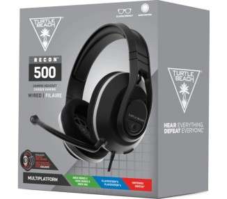 TURTLE BEACH WIRED GAMING HEADSET STEALTH 500 BLACK (NEGRO) (PS4/XBOX S/XBOX ONE/SWITCH )