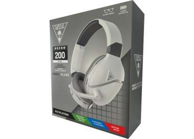 TURTLE BEACH WIRED GAMING HEADSET RECON 200 GEN 2 WHITE (BLANCO) (PS4/XBOX S/XBOX ONE/SWITCH)