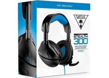 TURTLE BEACH WIRED GAMING HEADSET STEALTH 300 BLACK (NEGRO) (PS5/PS4)
