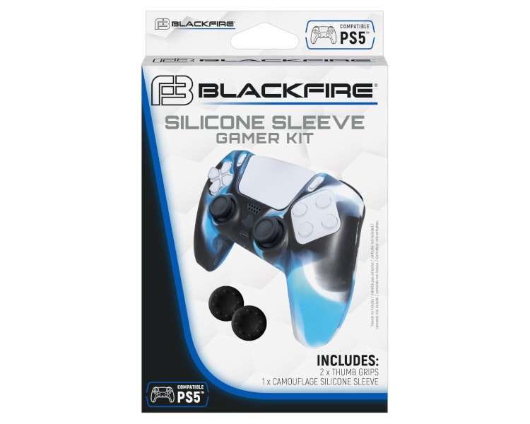 BLACKFIRE SILICONE SLEEVE GAMER KIT (2 GRIPS + 1 SILICONE SLEEVE)