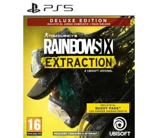 RAINBOW SIX EXTRACTION DELUXE EDITION (JUEGO COMPLETO + PACK DELUXE + BUDDY PASS)