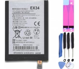 Bateria Ex34 Original Para Moto X Xt1052 Xt1058 Xt1060