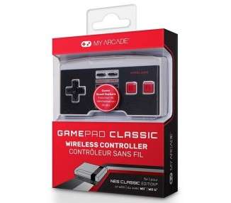 MY ARCADE GAMEPAD CLASSIC WIRELESS CONTROLLER (NES/Wii/Wii U)