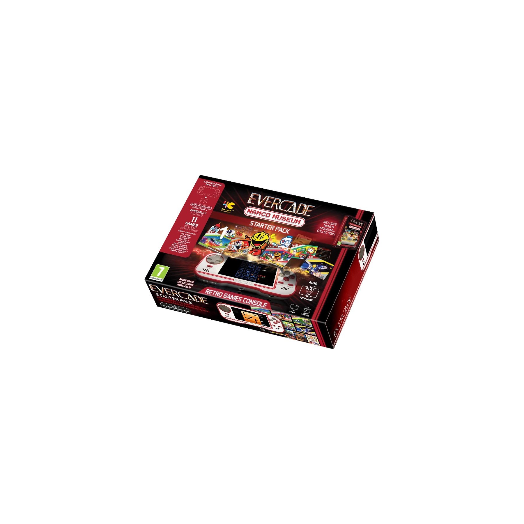 EVERCADE NAMCO MUSEUM STARTER PACK (NAMCO CART + PAC-MAN 40 TH ANNIVERSARY)