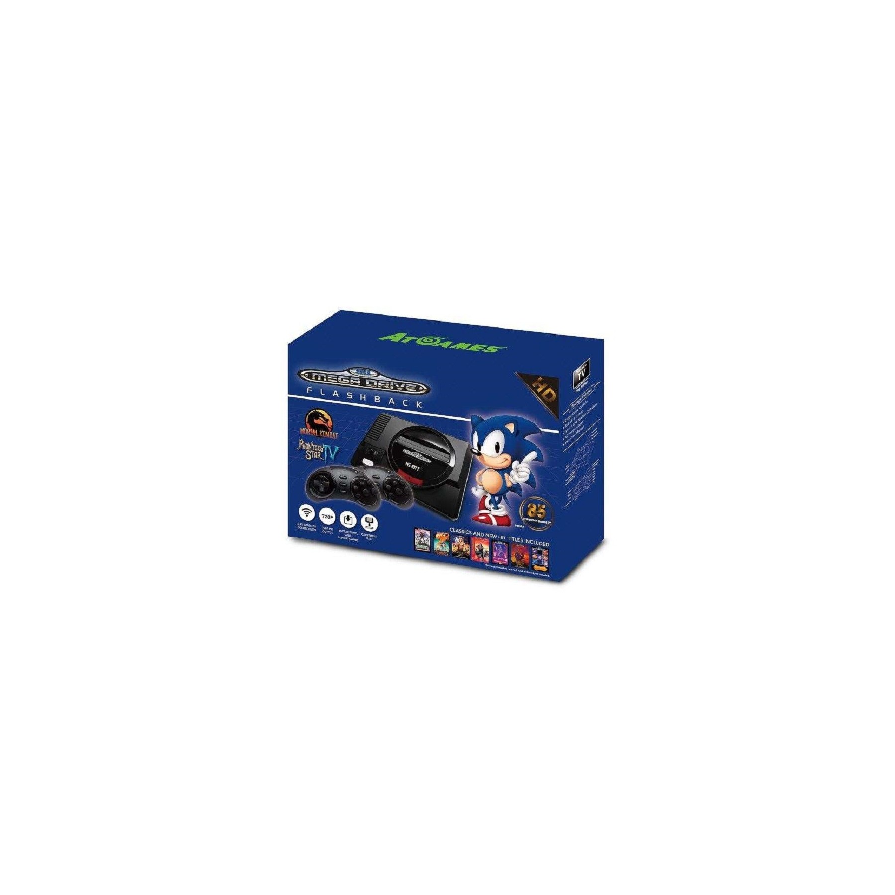 SEGA MEGA DRIVE FLASHBACK HD (85 JUEGOS)