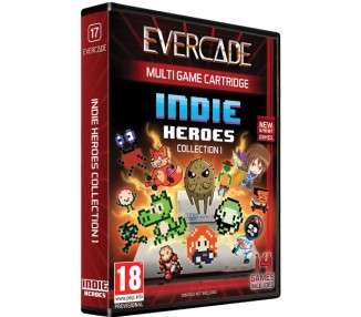 EVERCADE MULTI GAME CARTRIDGE INDIE HEROES 1