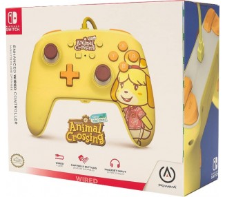 POWER A ENHANCED WIRED CONTROLLER ANIMAL CROSSING  ISABELLE