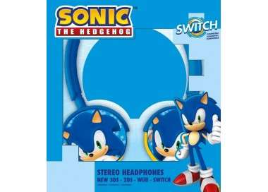 INDECA AURICULARES SONIC THE HEDGEHOG (NEW 3DS/2DS/WiiU)