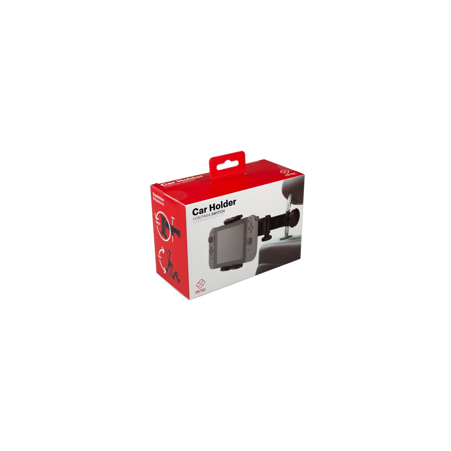 FR-TEC CAR HOLDER (SWITCH/SMARTPHONES/ TABLETS 7" Y 12")