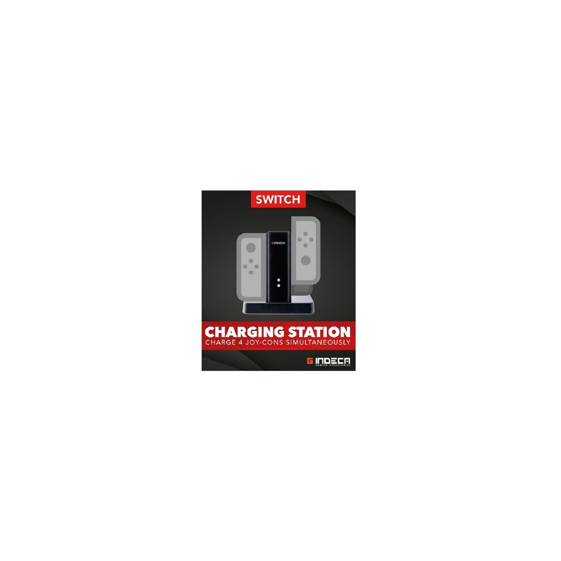 INDECA CHARGING STATION (CARGA 4 JOY-CON SIMULTANIAMENTE)