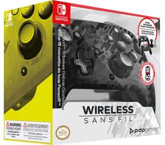PDP FACEOFF WIRELESS DELUXE CONTROLLER BLACK CAMO (SWITCH/LITE)