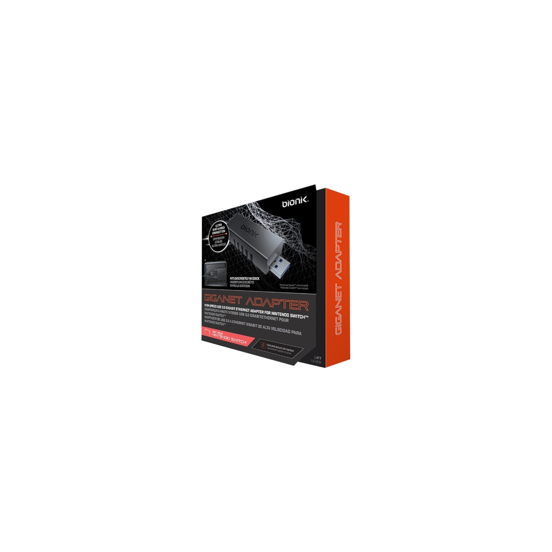 BIONIK GIGANET ADAPTER ADAPTADOR DE USB 3.0 A ETHERNET