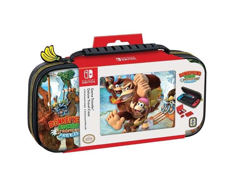 GAME TRAVELER DELUXE CASE NNS52A DONKEY KONG COUNTRY TROPICAL FREEZE