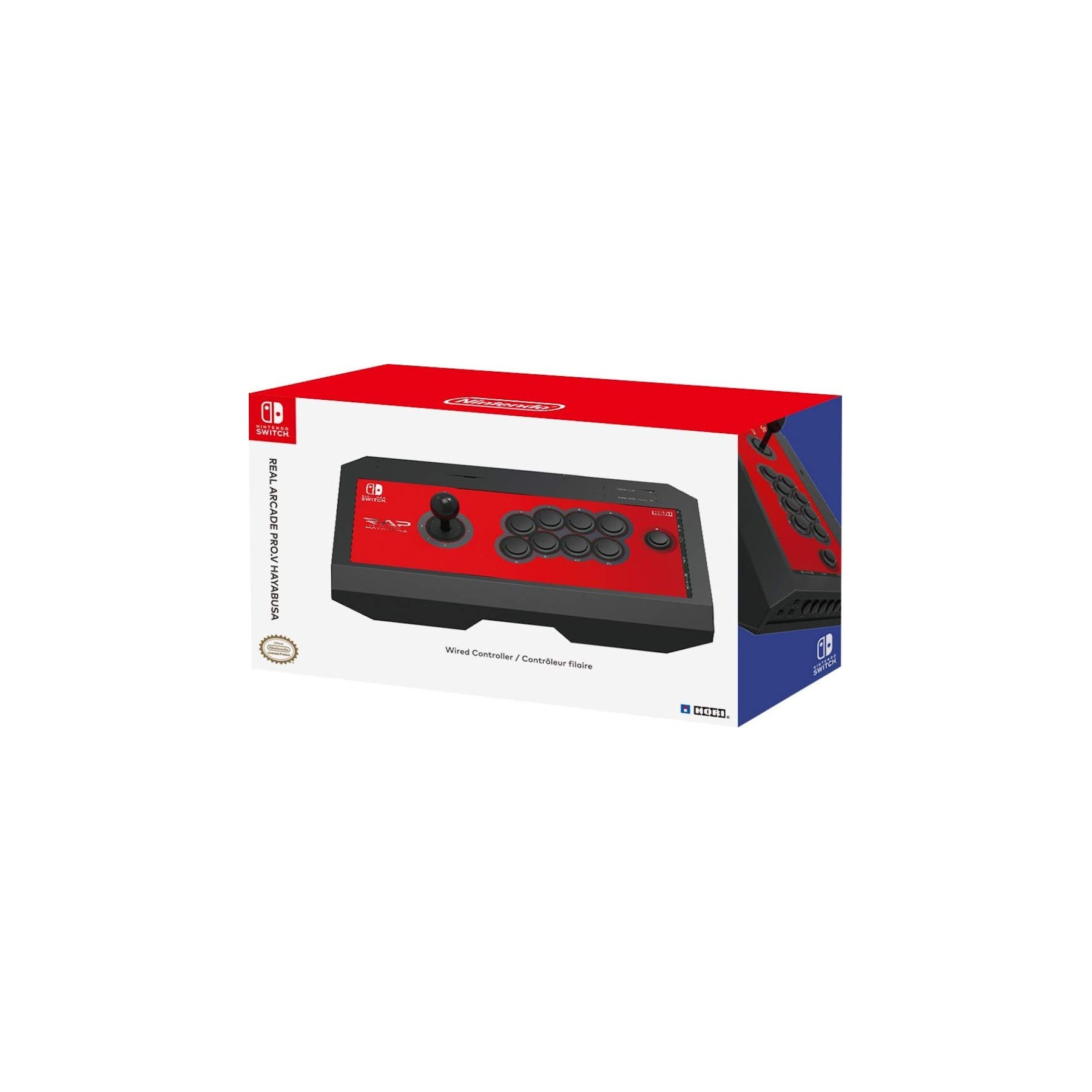 HORI REAL ARCADE PRO.N HAYABUSA WIRED CONTROLLER (SWITCH/PC)