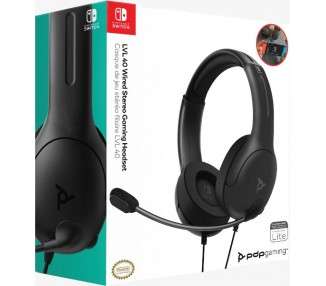 PDP LVL 40 WIRED STEREO GAMING HEADSET BLACK (NEGRO)
