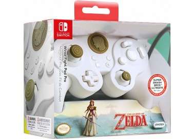 PDP WIRED FIGHT PAD PRO THE LEGEND OF ZELDA (LINK) BLANCO