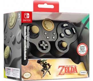 PDP WIRED FIGHT PAD PRO THE LEGEND OF ZELDA (LINK) NEGRO