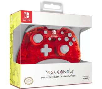 PDP ROCK CANDY MINI WIRED CONTROLLER CHERRY (CEREZA)