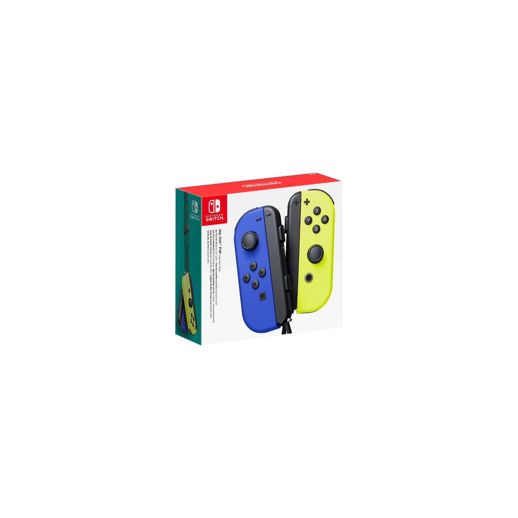 JOY-CON SET IZDA/DCHA AZUL/AMARILLO NEON (PAIR NEON BLUE/YELLOW)