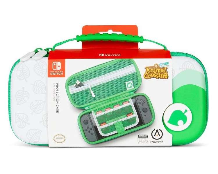 POWER A PROTECTION CASE ANIMAL CROSSING HOJA (LITE)