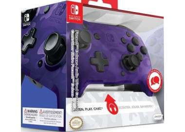 PDP FACEOFF DELUXE + AUDIO WIRED CONTROLLER PURPURA