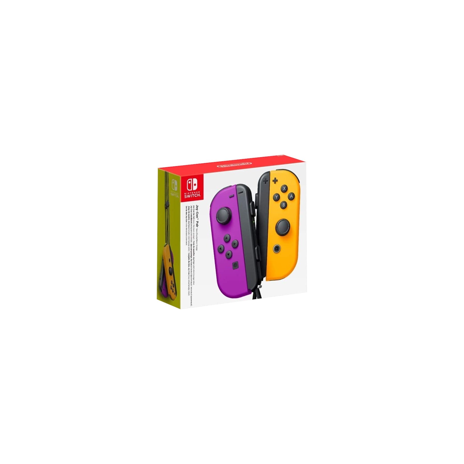 JOY-CON SET IZDA/DCHA MORADO/NARANJA NEON (PAIR NEON PURPLE/ORANGE)