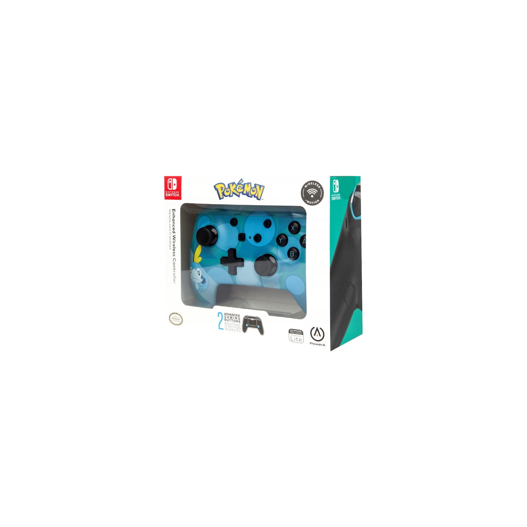 POWER A ENHANCED WIRELESS CONTROLLER POKEMON SOBBLE