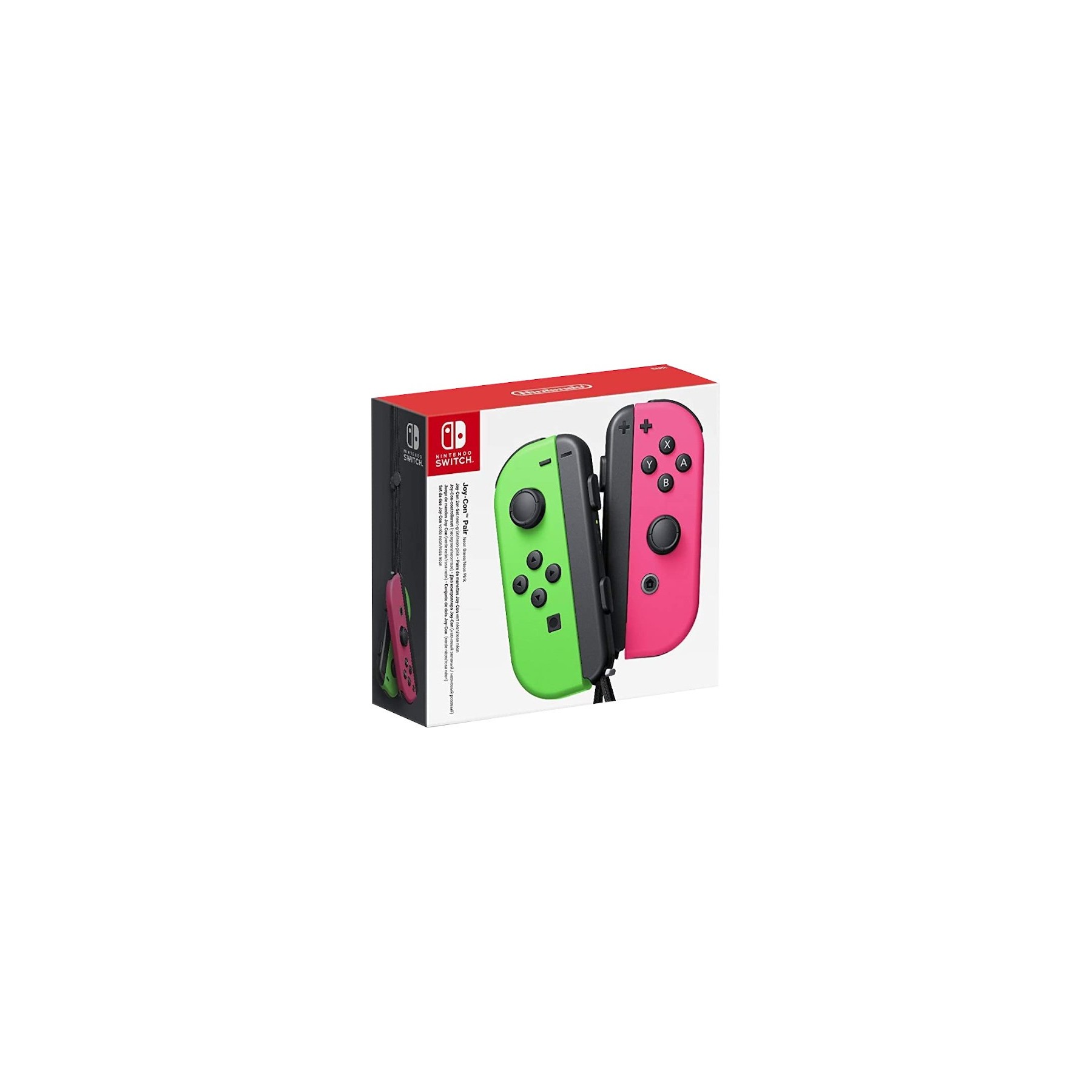 JOY-CON SET IZDA/DCHA VERDE/ROSA NEÓN (PAIR NEON GREEN/PINK)
