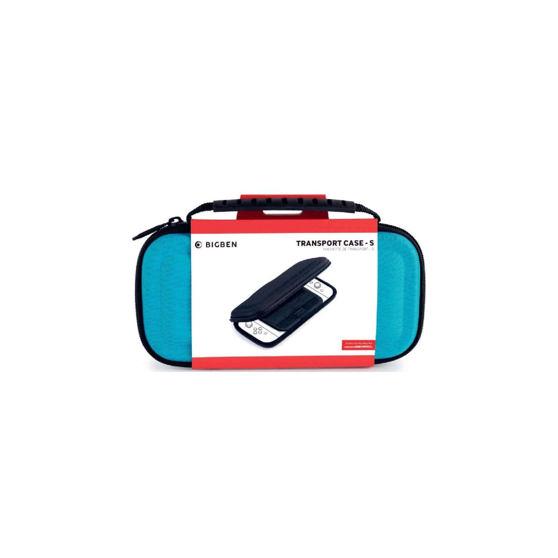 BIGBEN TRANSPORT CASE -S SWITCH LITE AZUL TURQUESA