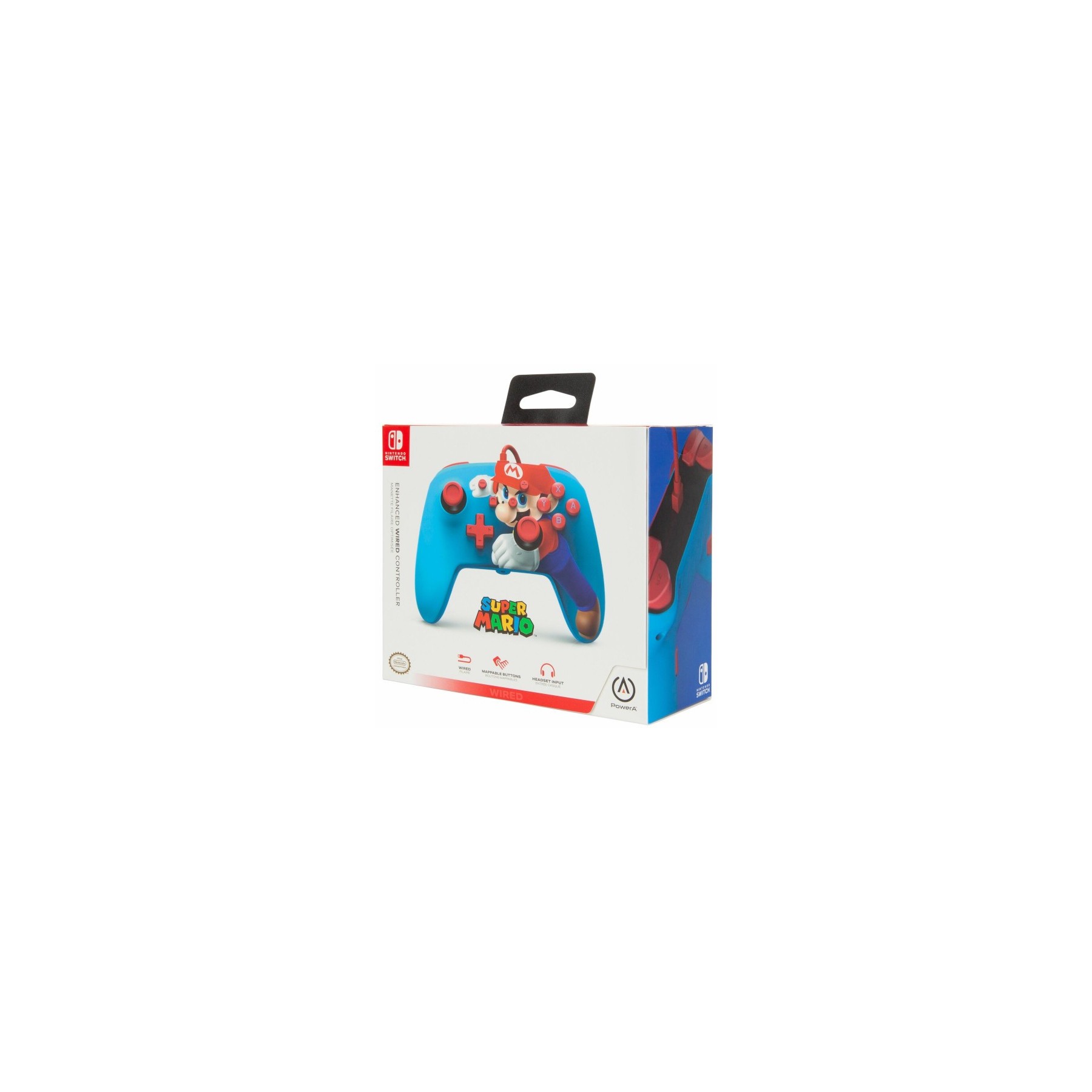POWER A ENHANCED WIRED CONTROLLER SUPER MARIO (MARIO)