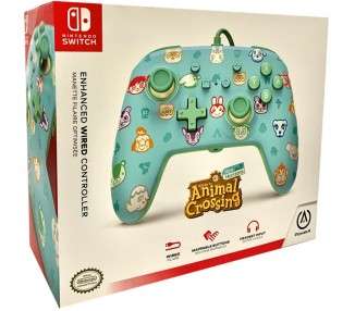 POWER A ENHANCED WIRED CONTROLLER ANIMAL CROSSING NEW HORIZONS