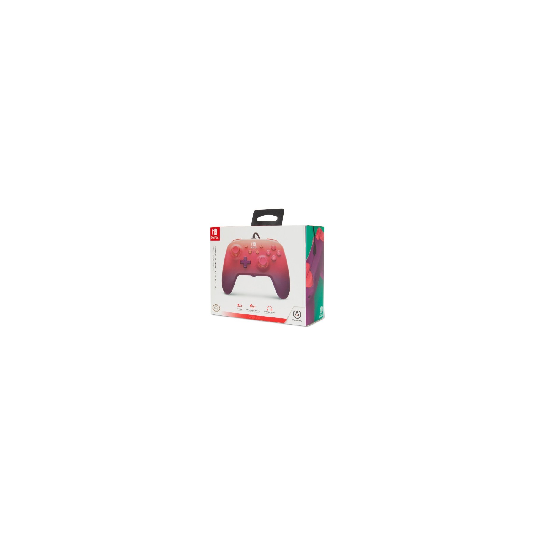 POWER A ENHANCED WIRED CONTROLLER FANTASY FUCHSIA (FUCSIA FANTASIA)