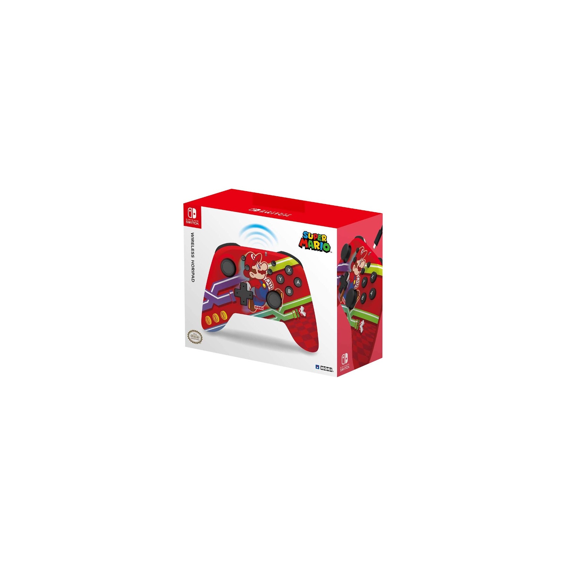 HORIPAD WIRELESS EDICION SUPER MARIO (ROJO)